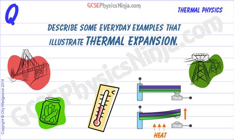 8. Thermal expansion examples - GCSEPhysicsNinja.com