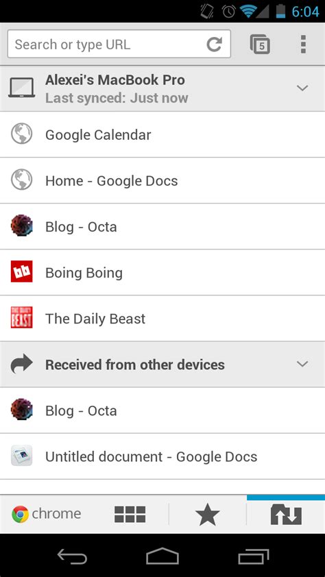 Octa • Chrome Away from Home: New Android Browser