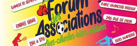 Forum des associations - Mairie de Marseille 15e & 16e