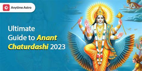 Anant Chaturdashi 2023: Date, Story, Puja Vidhi & Importance