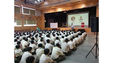 Mental Aptitude Introductory session with the students of Mount Carmel ...