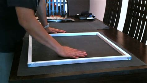 How to build a wooden window screen - DIY Now - YouTube