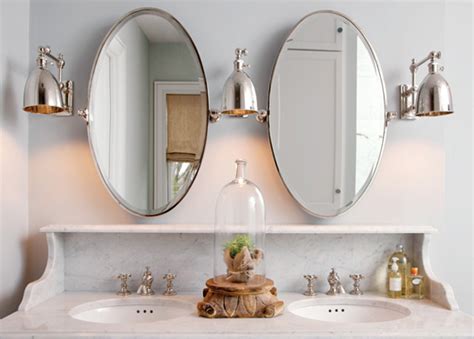 Oval Mirrors Design Ideas