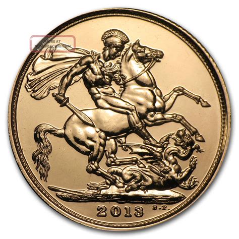 2013 Uk Gold Bullion Sovereign Coin