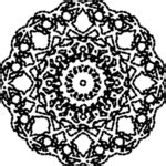 Vector image of rosette | Public domain vectors