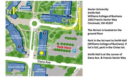 Xavier University Campus Map