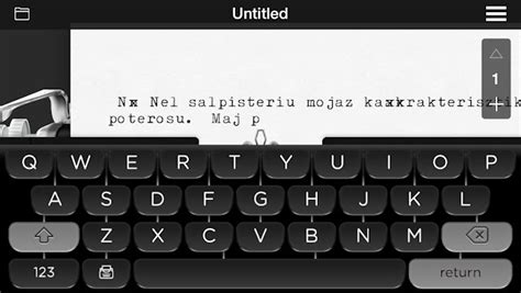 The Typewriter Revolution blog: Typewriter simulation apps: a mini-review