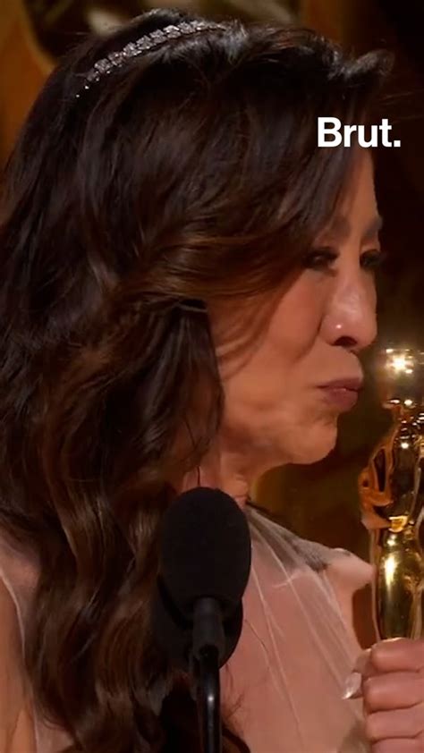 Michelle Yeoh Oscar acceptance speech | Brut.