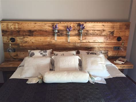 Diy pallet headboard with lights. | woodwork inspiration in 2019 ...