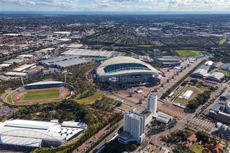 Aerial Stock Image - Sydney Olympic Park