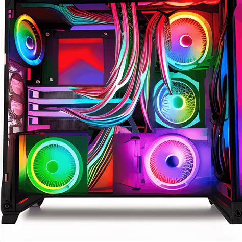 Super RGB Brutal 2077 Gaming PC · Creative Fabrica