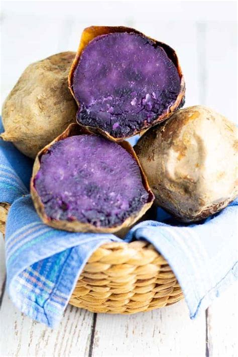 Perfectly Baked Okinawan Sweet Potato - EatPlant-Based