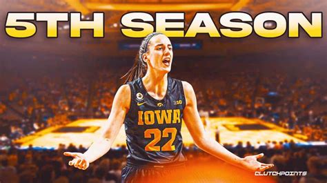 Caitlin Clark teases a 5th season with Iowa