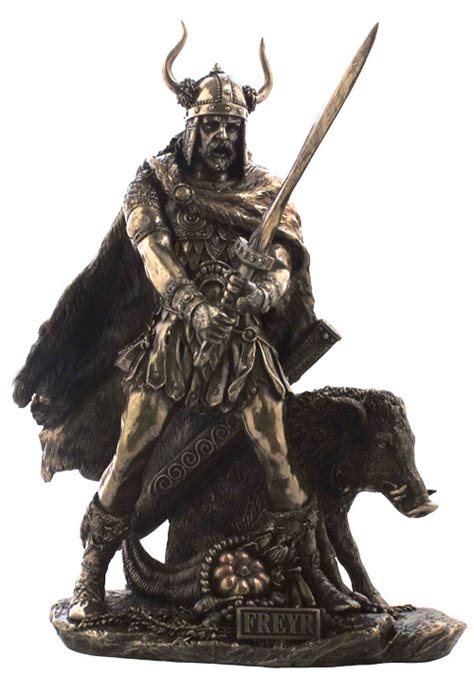 - Norse God Freyr Statue #USWU75321A4