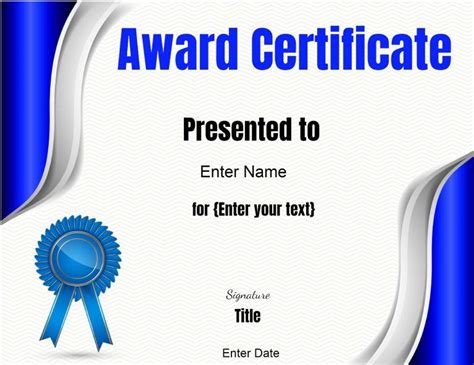 certificate images Certificate Of Recognition Template, Certificate Of ...