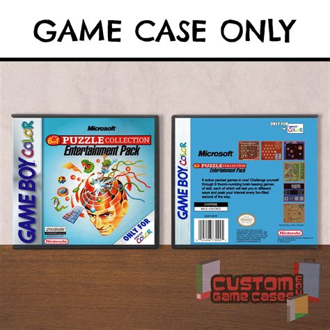 Microsoft Puzzle Collection - (GBC) Game Boy Color - Game Case with Cover - Walmart.com