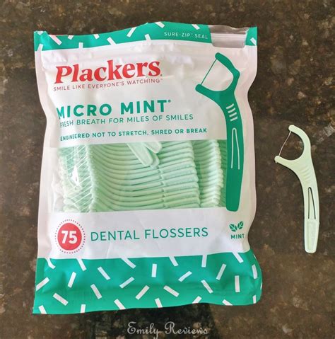 Plackers Portable Dental Flossers ~ Review | Emily Reviews