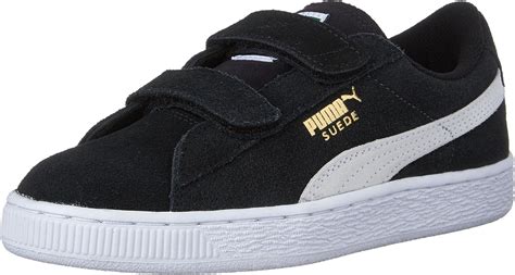 Amazon.com | PUMA Unisex-Kids' Suede Velcro Sneaker | Sneakers