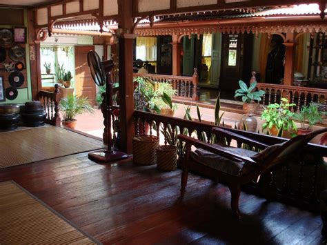 Interior of traditional Malay village house | Village house design, House design, Kerala house ...