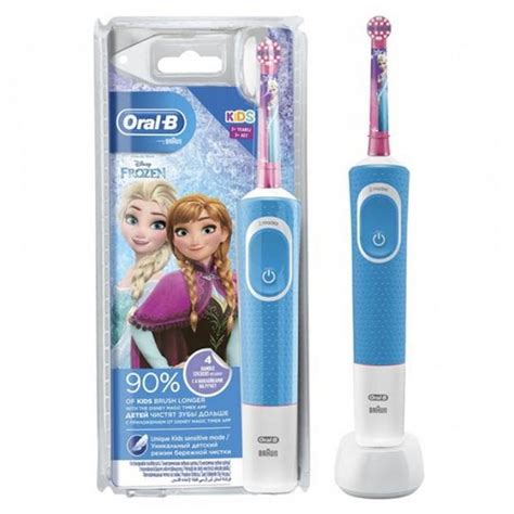 Oral-B D100 Frozen Kids Electric Toothbrush | Buy Online – Xcite