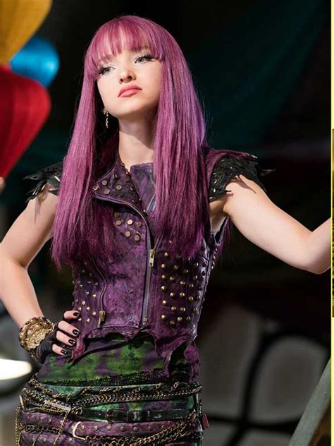 Mal Deluxe Descendants 2 Purple Leather Jacket - Fit Jackets