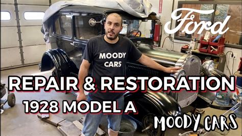 1928 Model A Ford Repair & Restoration - YouTube