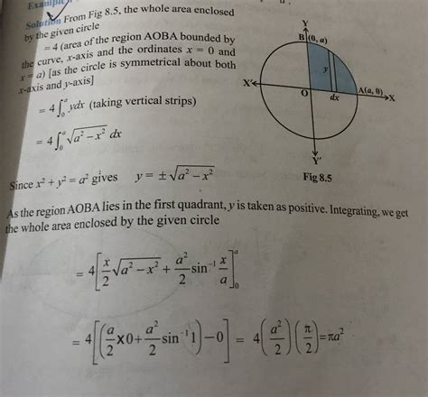 Calculus proof for the area of a circle - Mathematics Stack Exchange