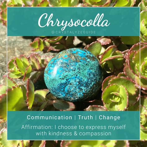 Chrysocolla Meaning, Properties & Chakras | Crystalyze