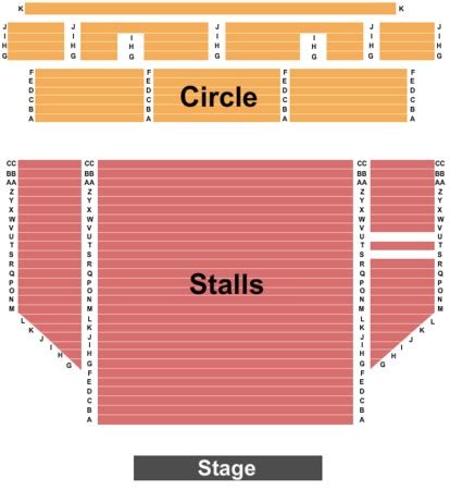 Princess Theatre Seating Map