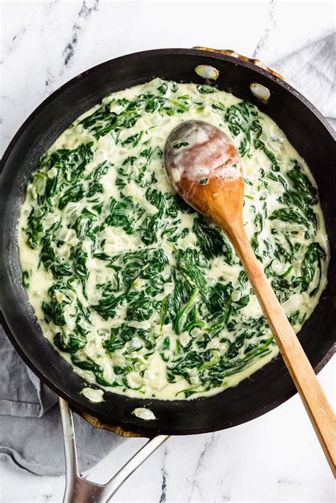 Keto Creamed Spinach Recipe in 10 Minutes or Less