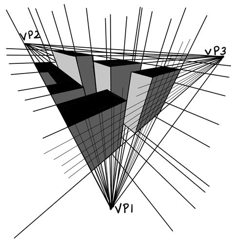 Three Point Perspective | Three point perspective, Point perspective, Sketches