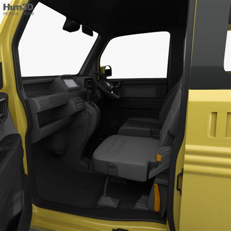 Honda N-Van Style Fun with HQ interior 2021 3D model - Vehicles on Hum3D