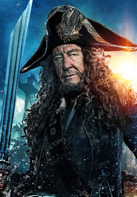 Captain Hector Barbossa | Pirates of the caribbean, Hector barbossa ...