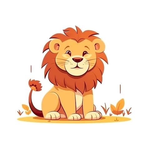 Premium AI Image | lion illustration ai generated