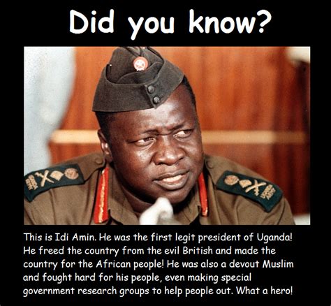 11 Avril 1979 – Le dictateur ougandais Idi Amin renversé - Nima REJA