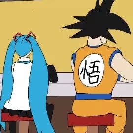 Goku and Miku get Ramen by CosmicAnomalyJM on Newgrounds