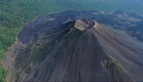 Izalco Volcano El Salvador. The Lighthouse of the Pacific.