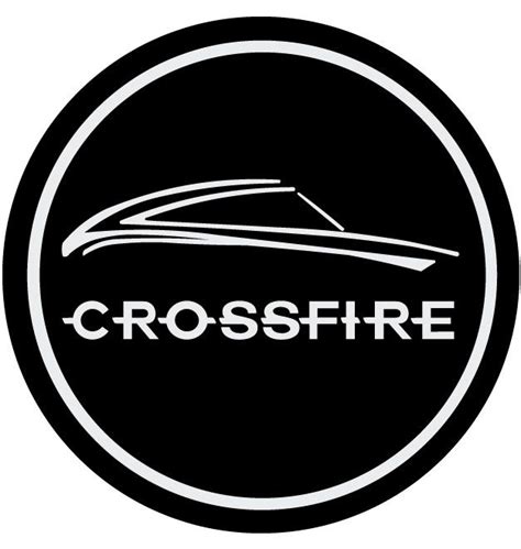 multi-line simple shape | Chrysler crossfire, Crossfire, Crossfire logo