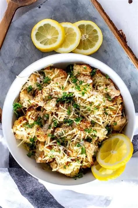 Keto Roasted Cauliflower - Kicking Carbs