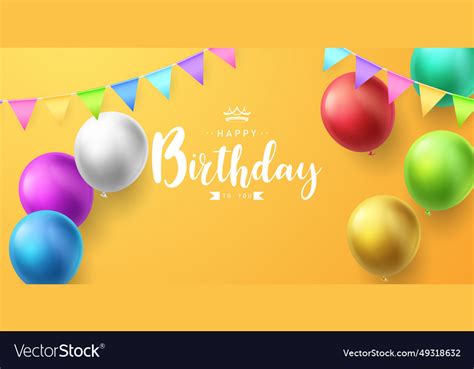 Background to celebrate your birthday Royalty Free Vector