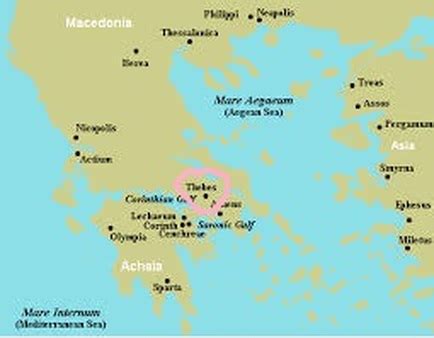 Plano Halar prueba thebes greece map Barricada presentación menos