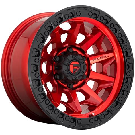 Fuel D695 Covert 17x9 8x170 +1mm Candy Red Wheel Rim 17" Inch - Walmart.com - Walmart.com