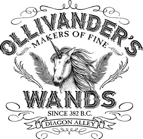 ollivanders wand shop harry potter printables harry potter crafts ...