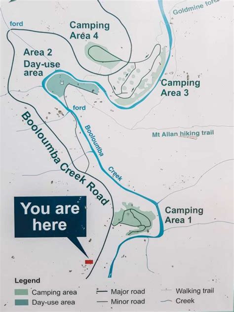 Booloumba Creek Camping in the Conondale National Park