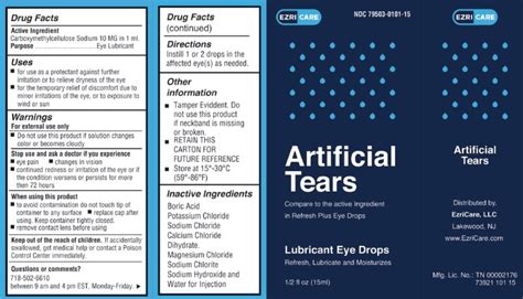 New Eye Drops Recall Lawsuit — Lawsuit Information Center