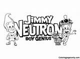 Dibujo De Jimmy Neutron El Niño Genio Para Colorear  Dibujos sketch template