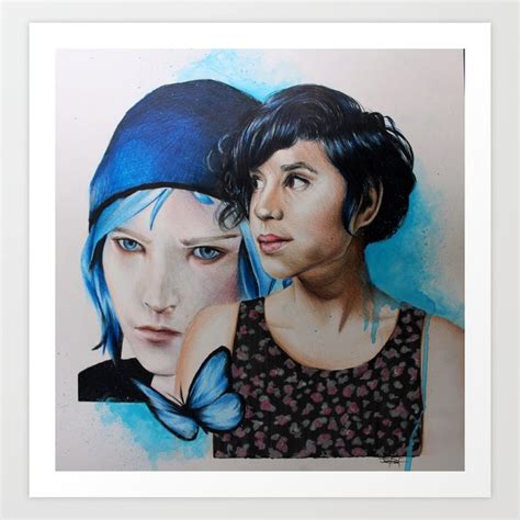 Life is Strange - Chloe Price | Ashly Burch Art Print by Jess Reef | Society6