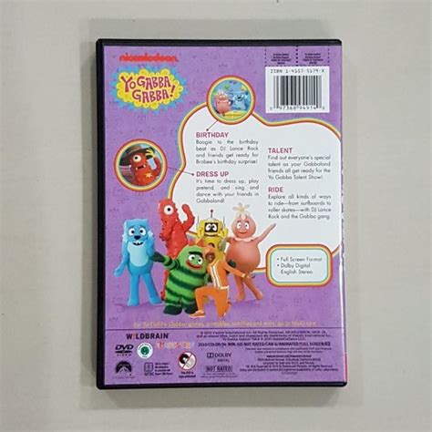 Nickelodeon Yo Gabba Gabba! Birthday Boogie!, DVD, Kids, Music & Media ...