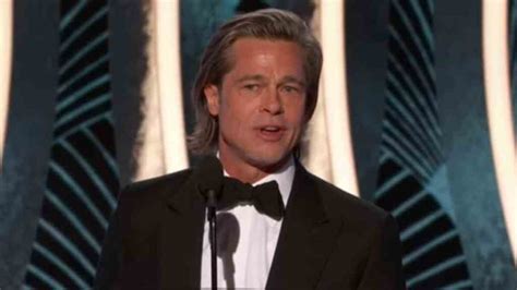 Brad Pitt's acceptance speech: Star joked about Leonardo DiCaprio's performance in Titanic and ...