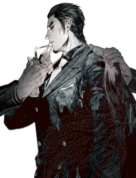 Yakuza | Kiryu Kazuma by GGe | Yakuza anime, Kiryu, Boy art